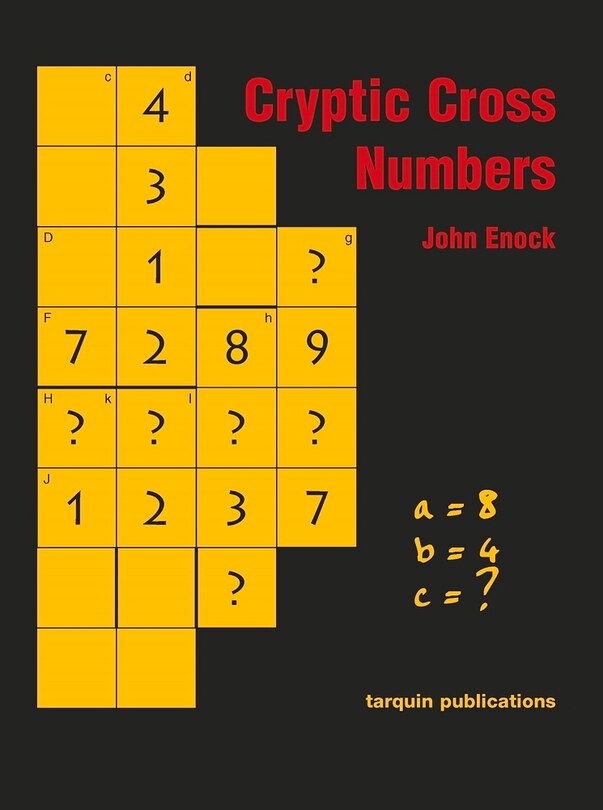 Couverture_Cryptic Cross Numbers