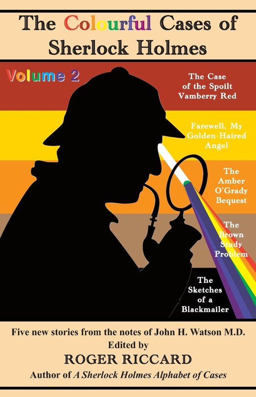 Front cover_The Colourful Cases of Sherlock Holmes (Volume 2)