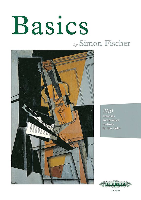 Front cover_Basics - 300 Exercises and Practice Routines for the Violin