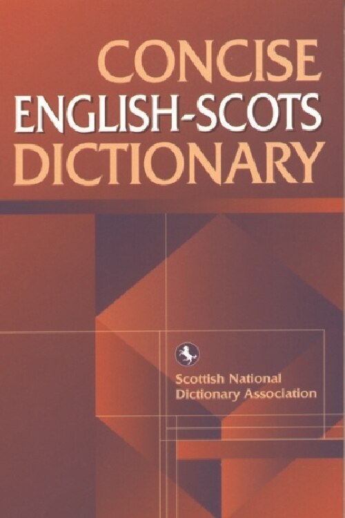 Front cover_Concise English-Scots Dictionary