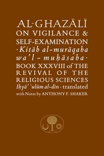 Couverture_Al-ghazali On Vigilance & Self-examination