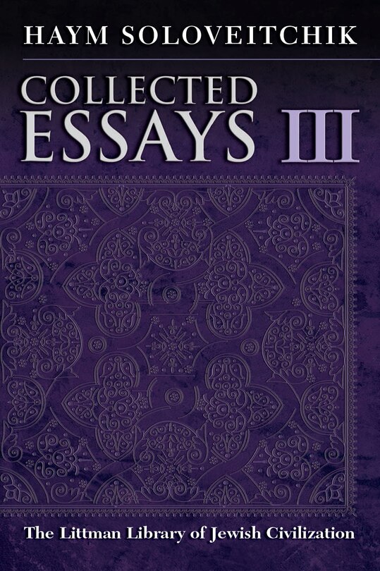Front cover_Collected Essays