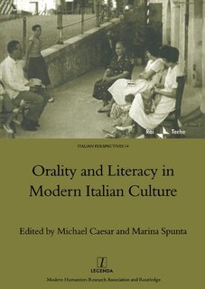 Couverture_Orality and Literacy in Modern Italian Culture