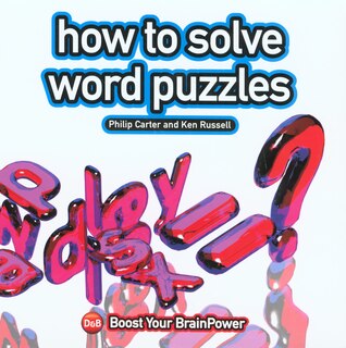 Front cover_How To Solve Word Puzzles