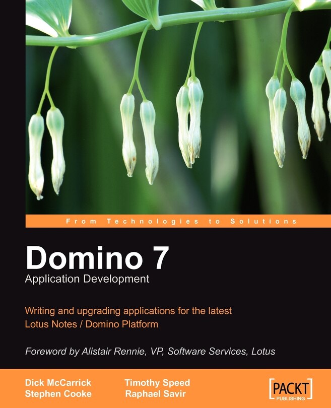 Front cover_Domino 7 Lotus Notes Application Development