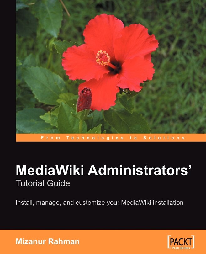 Front cover_MediaWiki Administrators' Tutorial Guide