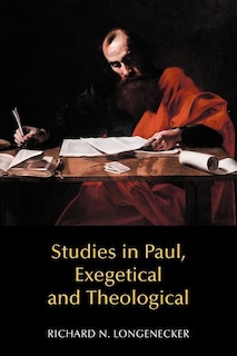 Front cover_Studies In Paul, Exegetical And Theological