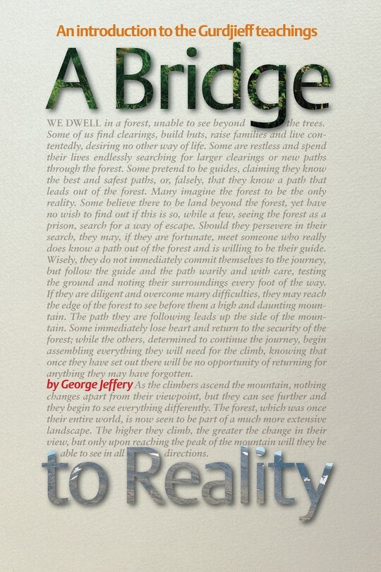 Front cover_A Bridge to Reality