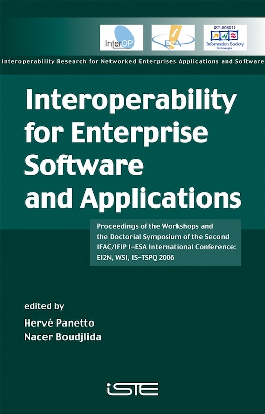 Couverture_Interoperability for Enterprise Software and Applications