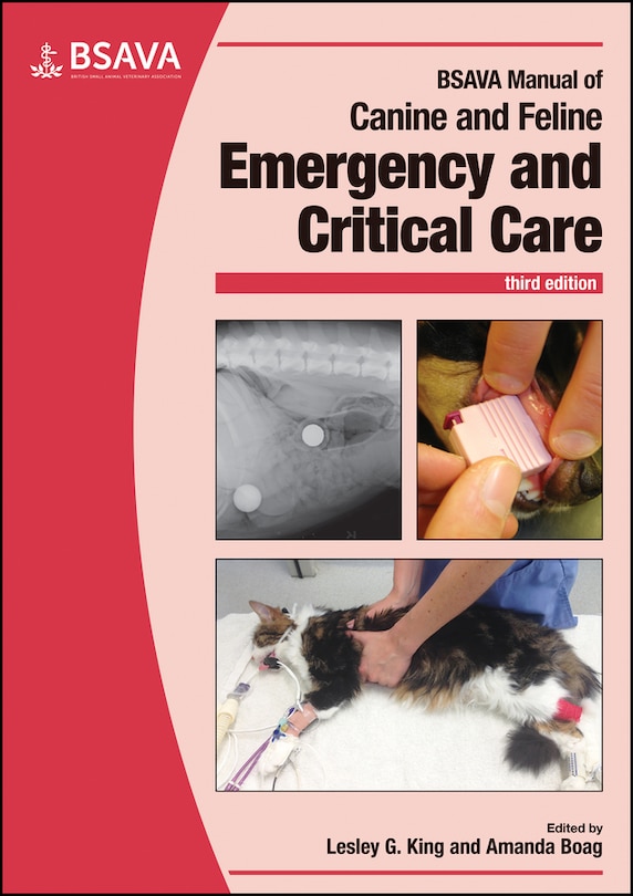 Couverture_BSAVA Manual of Canine and Feline Emergency and Critical Care