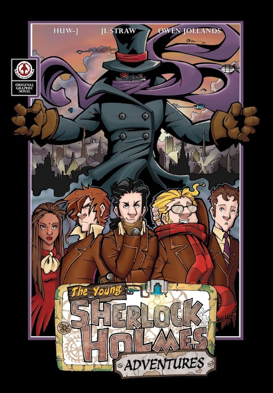 Front cover_The Young Sherlock Holmes Adventures
