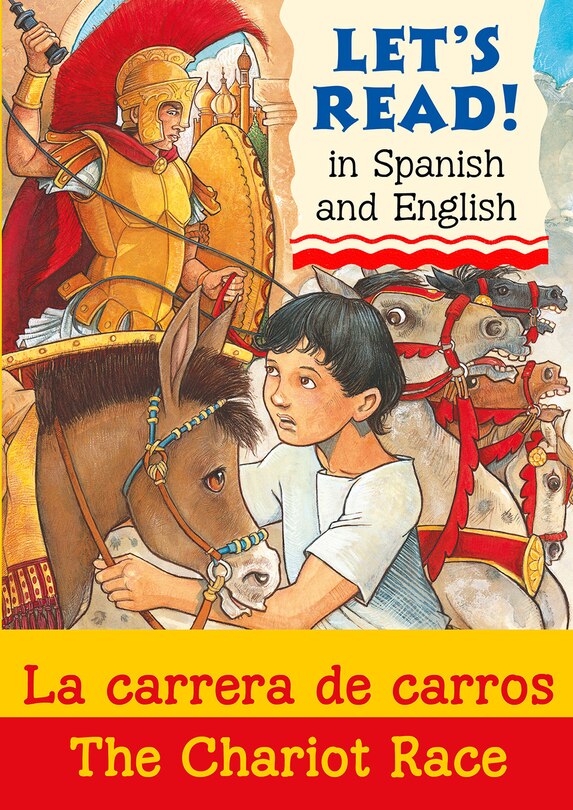 Front cover_The Chariot Race/La carrera de carros