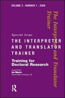 Front cover_Training for Doctoral Research