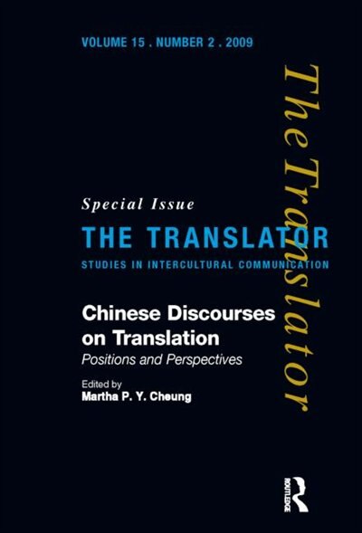 Front cover_Chinese Discourses On Translation