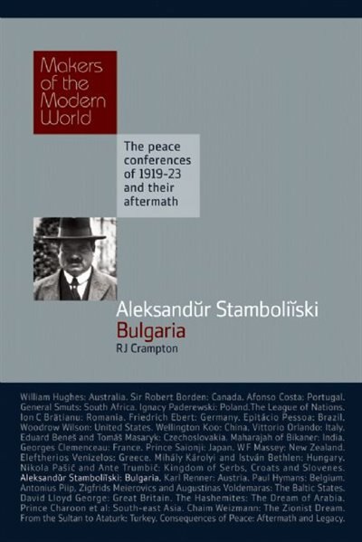Front cover_Aleksandur Stamboliiski: Bulgaria