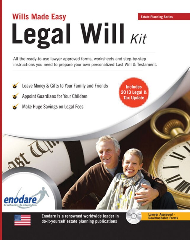Front cover_Legal Will Kit