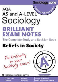 Front cover_AQA Sociology BRILLIANT EXAM NOTES