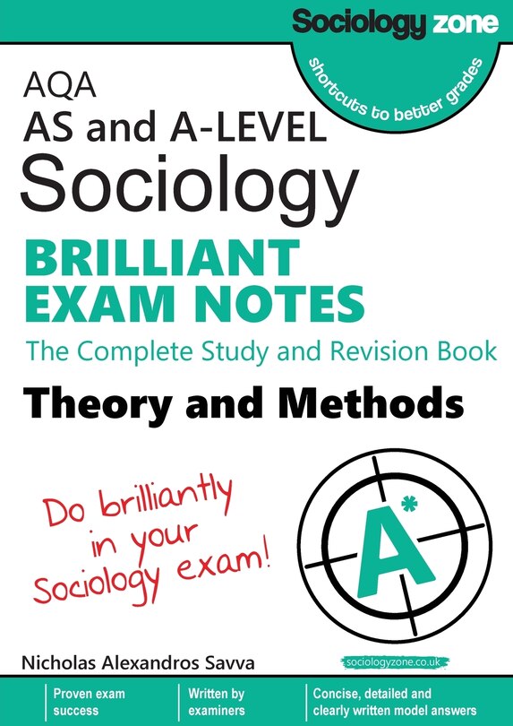 Couverture_AQA Sociology BRILLIANT EXAM NOTES