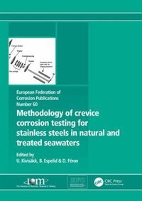 Couverture_Methodology Of Crevice Corrosion Testing For Stainless Steels In Natural And Treated Seawaters