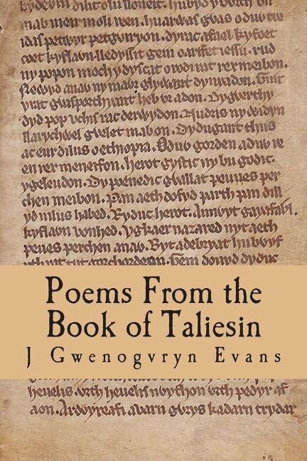 Couverture_Poems From the Book of Taliesin