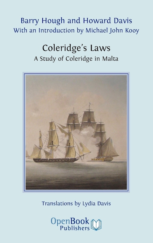 Couverture_Coleridge's Laws. a Study of Coleridge in Malta.