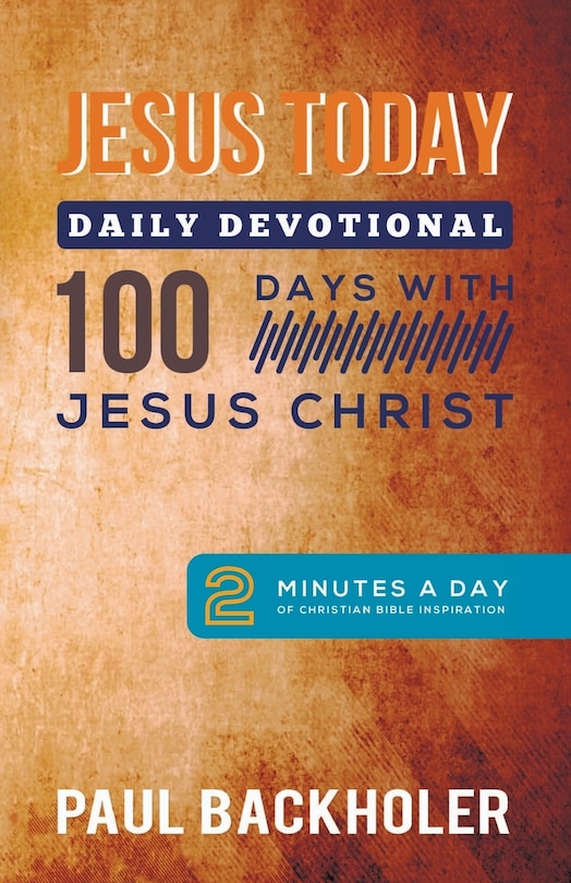Couverture_Jesus Today, Daily Devotional - 100 Days with Jesus Christ