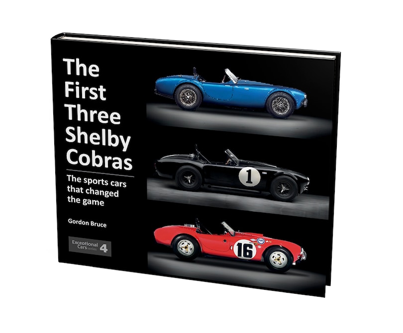 Front cover_The First Three Shelby Cobras