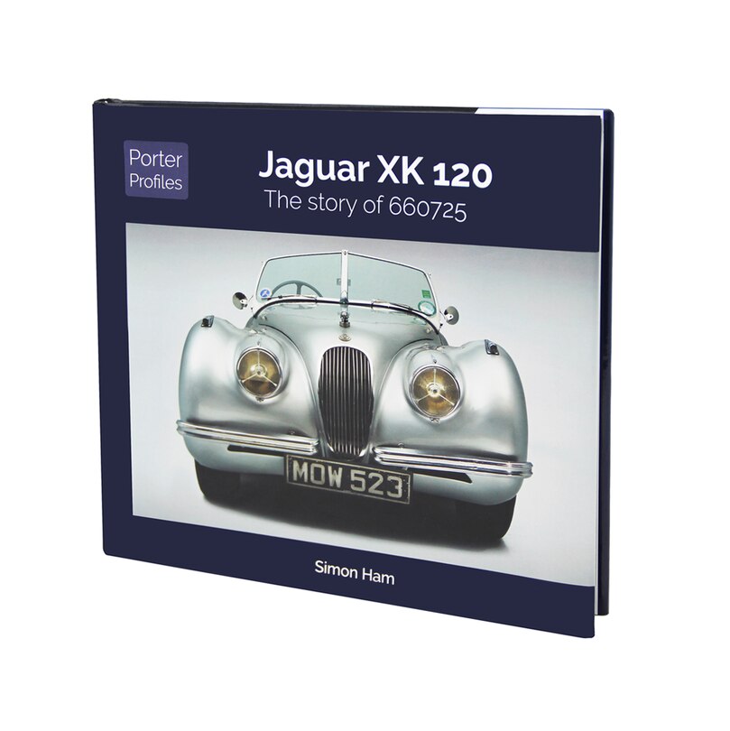 Front cover_Jaguar XK 120: The Remarkable History of JWK 651