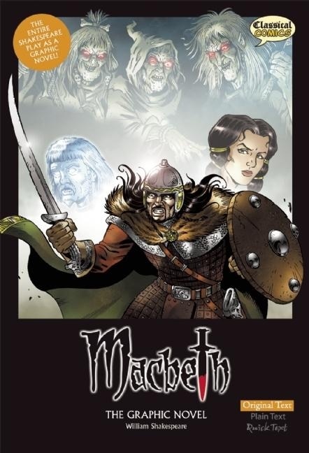 Front cover_Macbeth The Graphic Novel: Original Text
