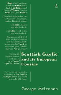 Couverture_Scottish Gaelic and its European Cousins