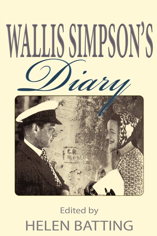 Front cover_Wallis Simpson's Diary
