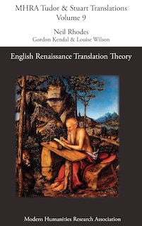 Front cover_English Renaissance Translation Theory