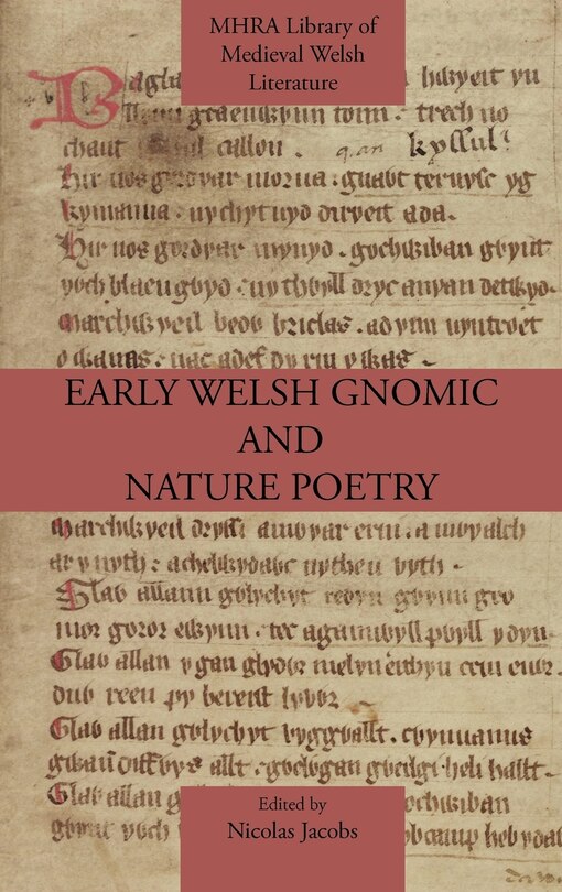Couverture_Early Welsh Gnomic And Nature Poetry