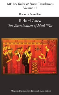 Front cover_Richard Carew, 'The Examination of Men's Wits'