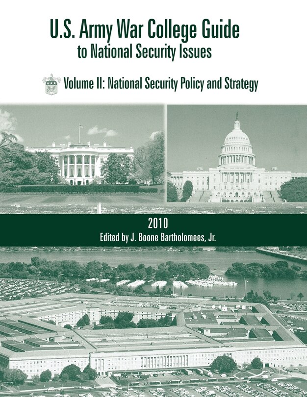 Couverture_U.S. Army War College Guide to National Security Issues, Vol II