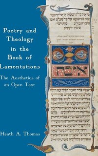 Front cover_Poetry and Theology in the Book of Lamentations