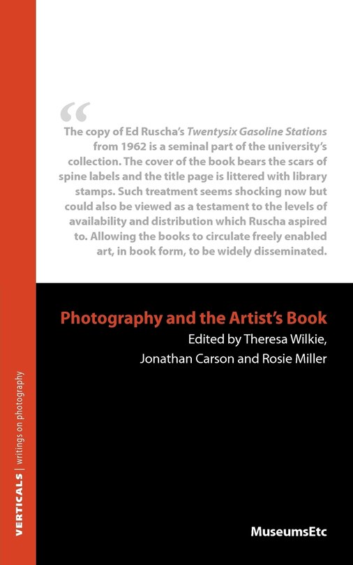 Front cover_Photography And The Artist's Book