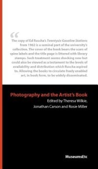 Front cover_Photography And The Artist's Book