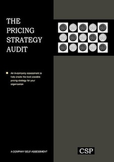 Front cover_The Pricing Strategy Audit