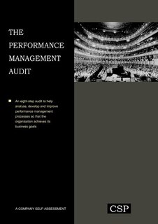Front cover_The Performance Management Audit