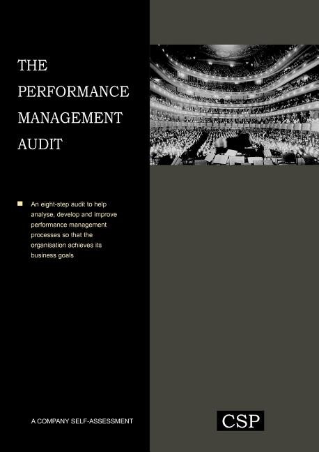 Front cover_The Performance Management Audit