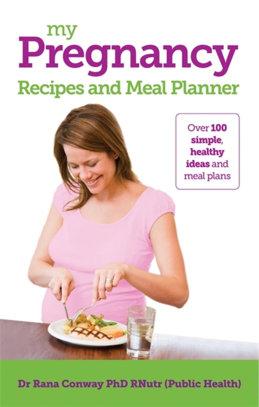 Front cover_My Pregnancy Recipes And Meal Planner