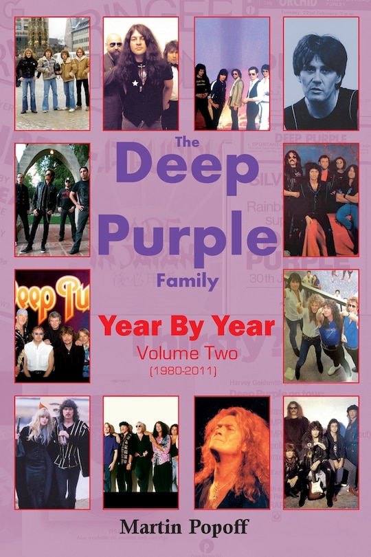 Front cover_The Deep Purple Family Year By Year