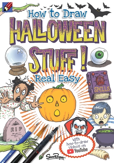 Front cover_How To Draw Halloween Stuff Real Easy