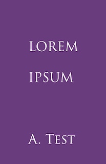 Front cover_Lorem Ipsum