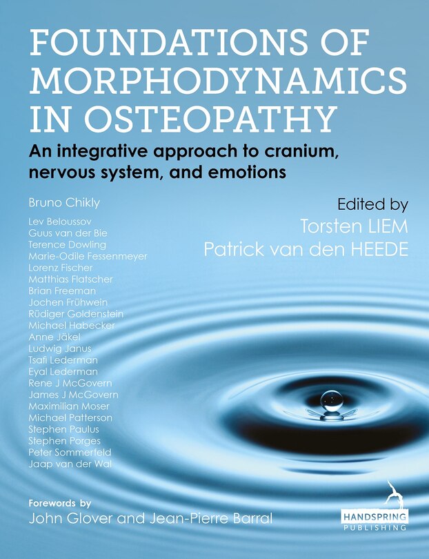 Front cover_Foundations Of Morphodynamics In Osteopathy