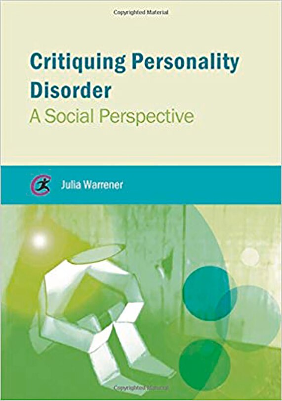 Front cover_Critiquing Personality Disorder