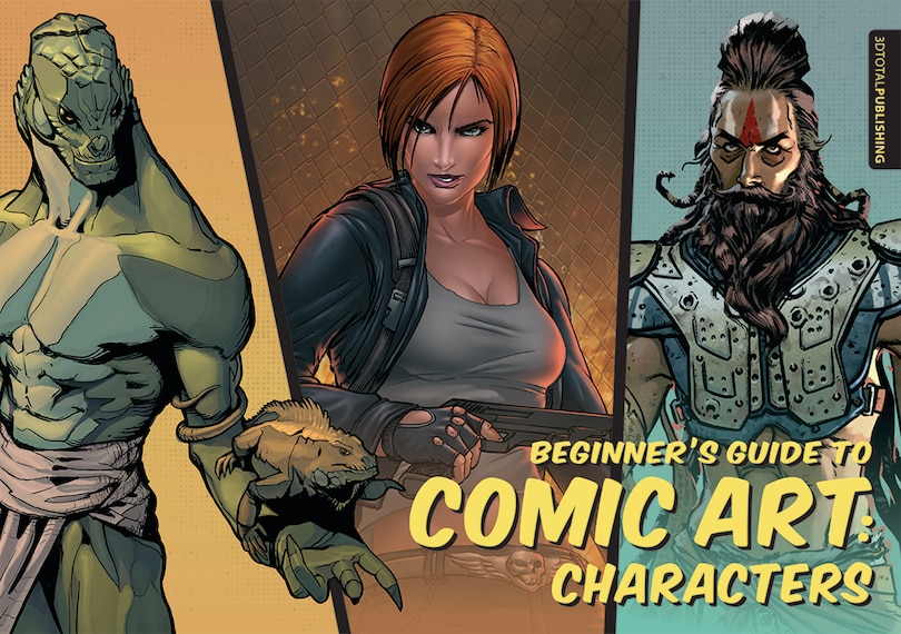 Front cover_Beginner's Guide To Comic Art: Characters