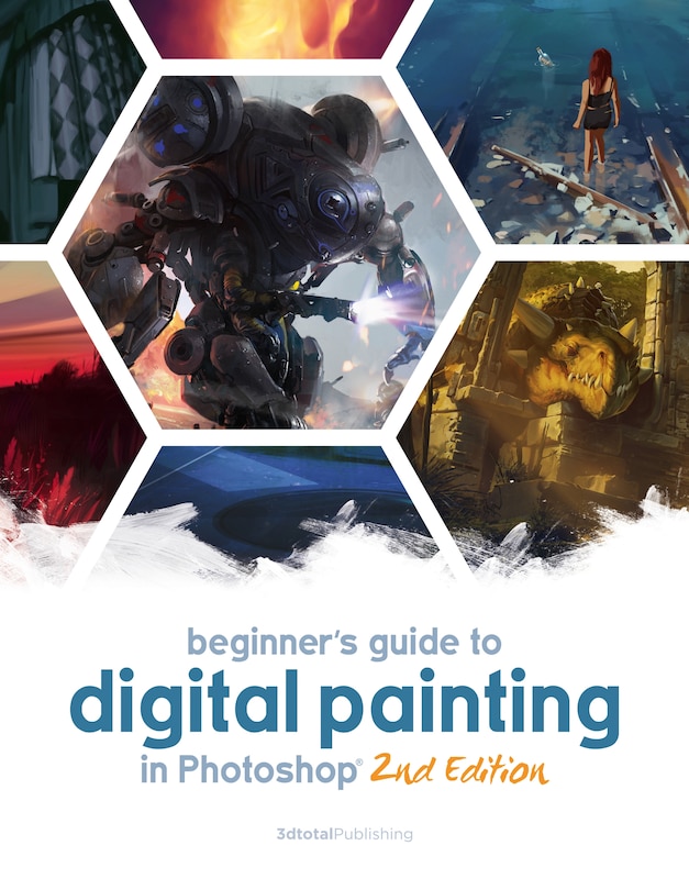 Front cover_Beginner's Guide To Digital Painting In Photoshop 2nd Edition