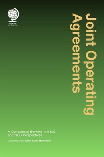 Front cover_Joint Operating Agreements